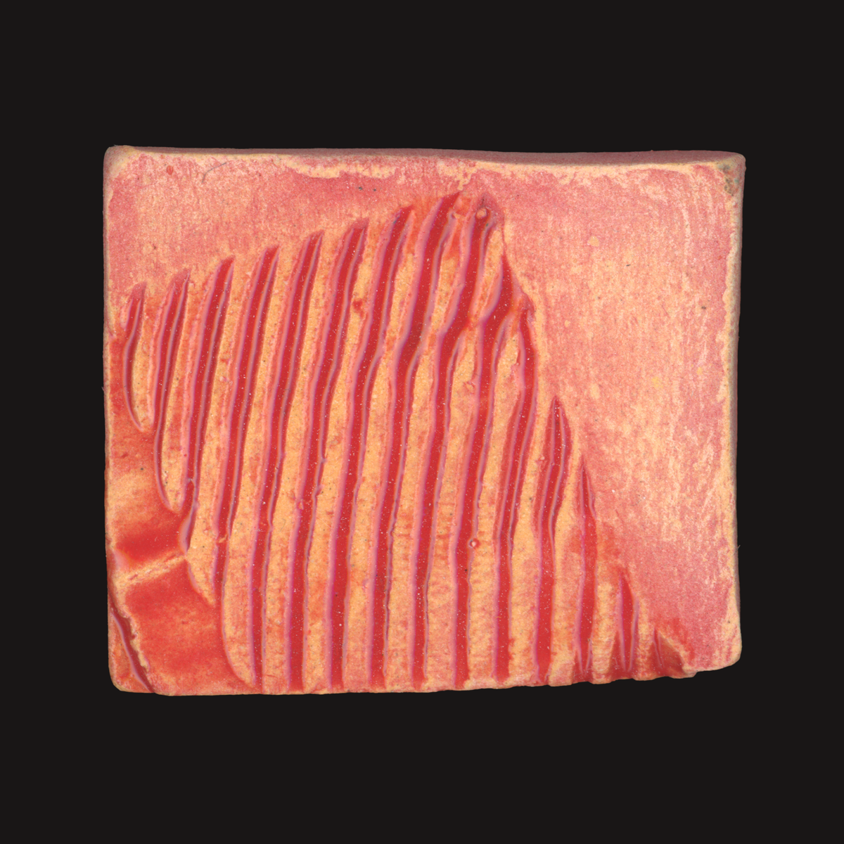 Werkzeugspuren rot-beige