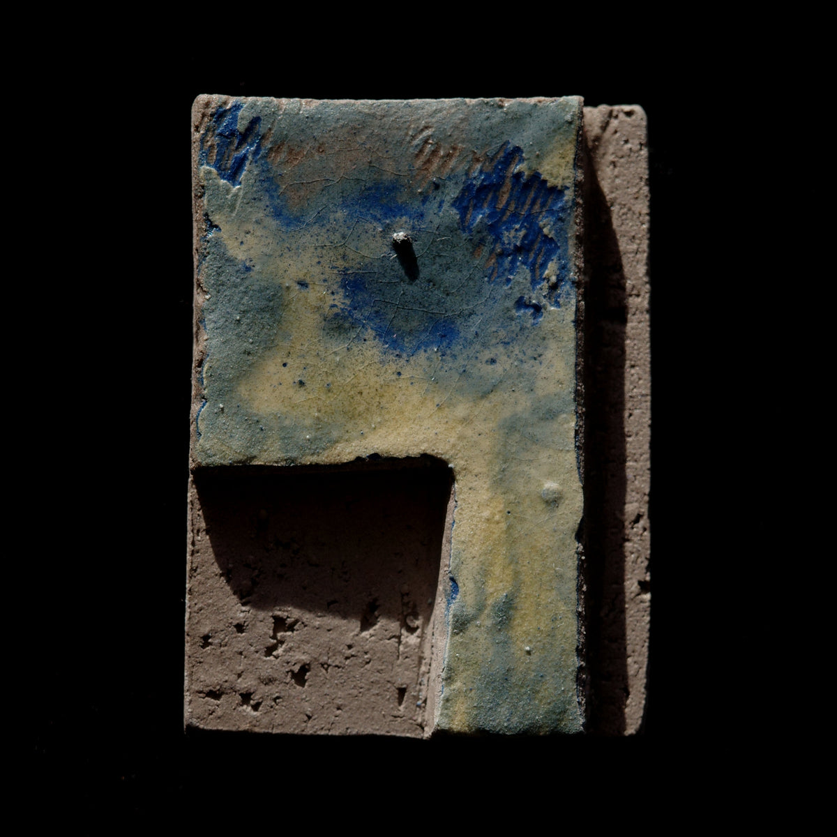 Architektur Winkel gelb-blau