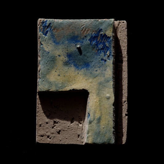 Architektur Winkel gelb-blau