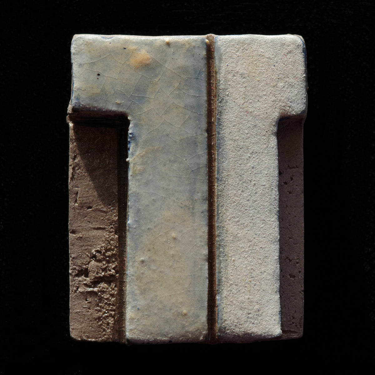 Architektur Struktur weiß-blau-grau