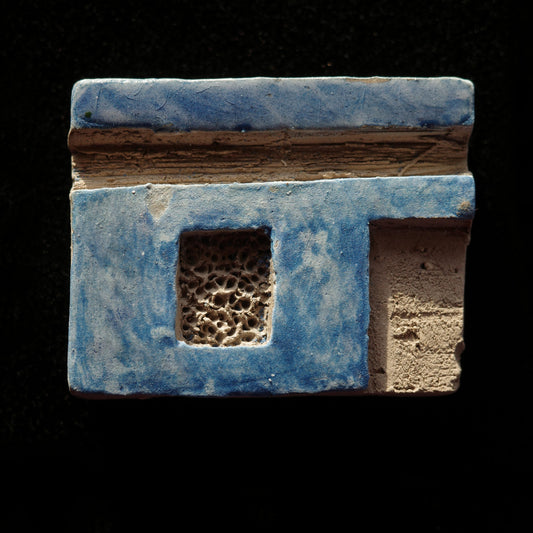 Architektur Struktur blau
